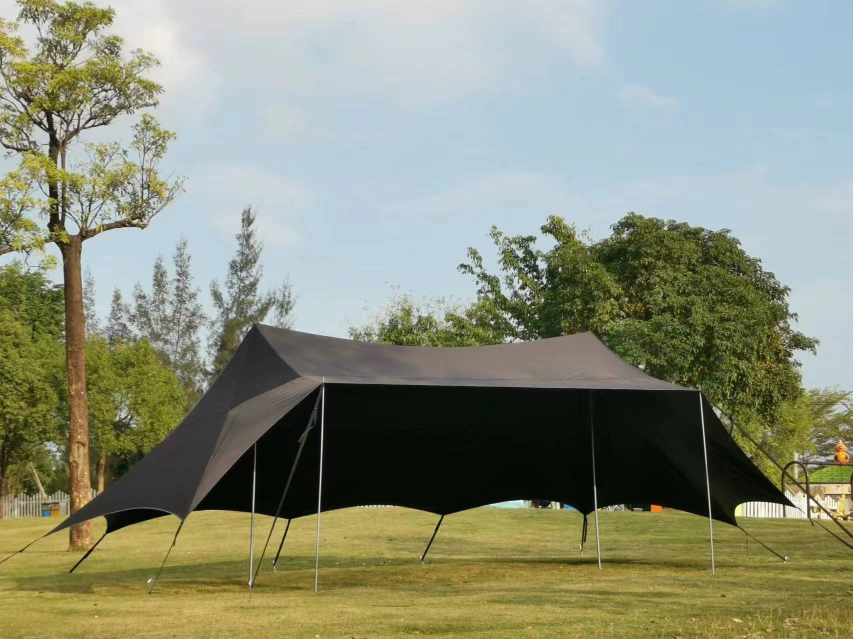Black Coating Sun Block Big Awning Big Skyline
