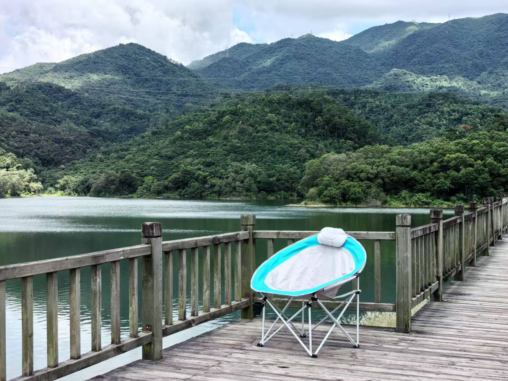 Big Comfort Moon Chair Folding Chair