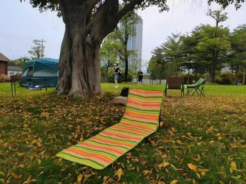 Stronger Back Modern Design Portable Folding Lounge Chair Oxford Fabric Tanning Beach Chair 