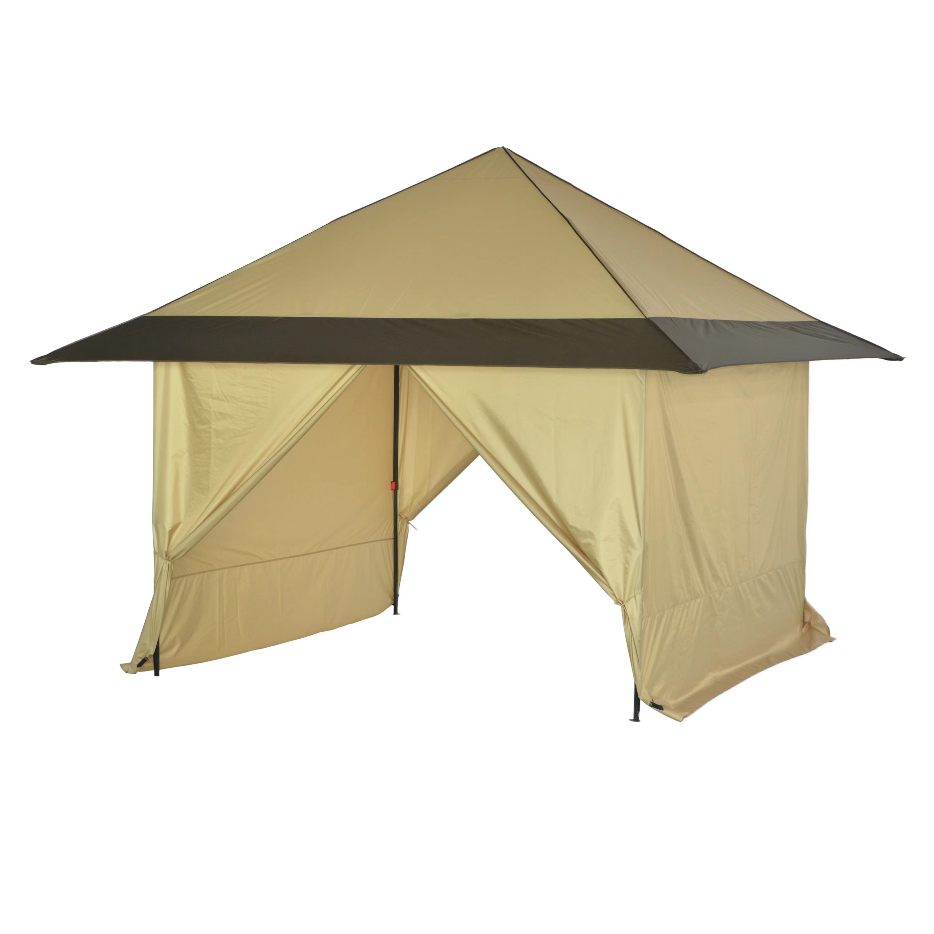 Roof Style Gazebo with Mesh Perimeter