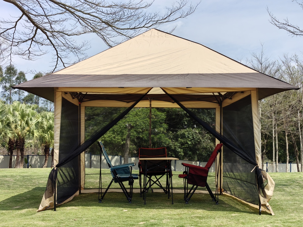 Easy-Setup-Custom-Logo-Roof-Shape-Sunshade Factory Wholesale