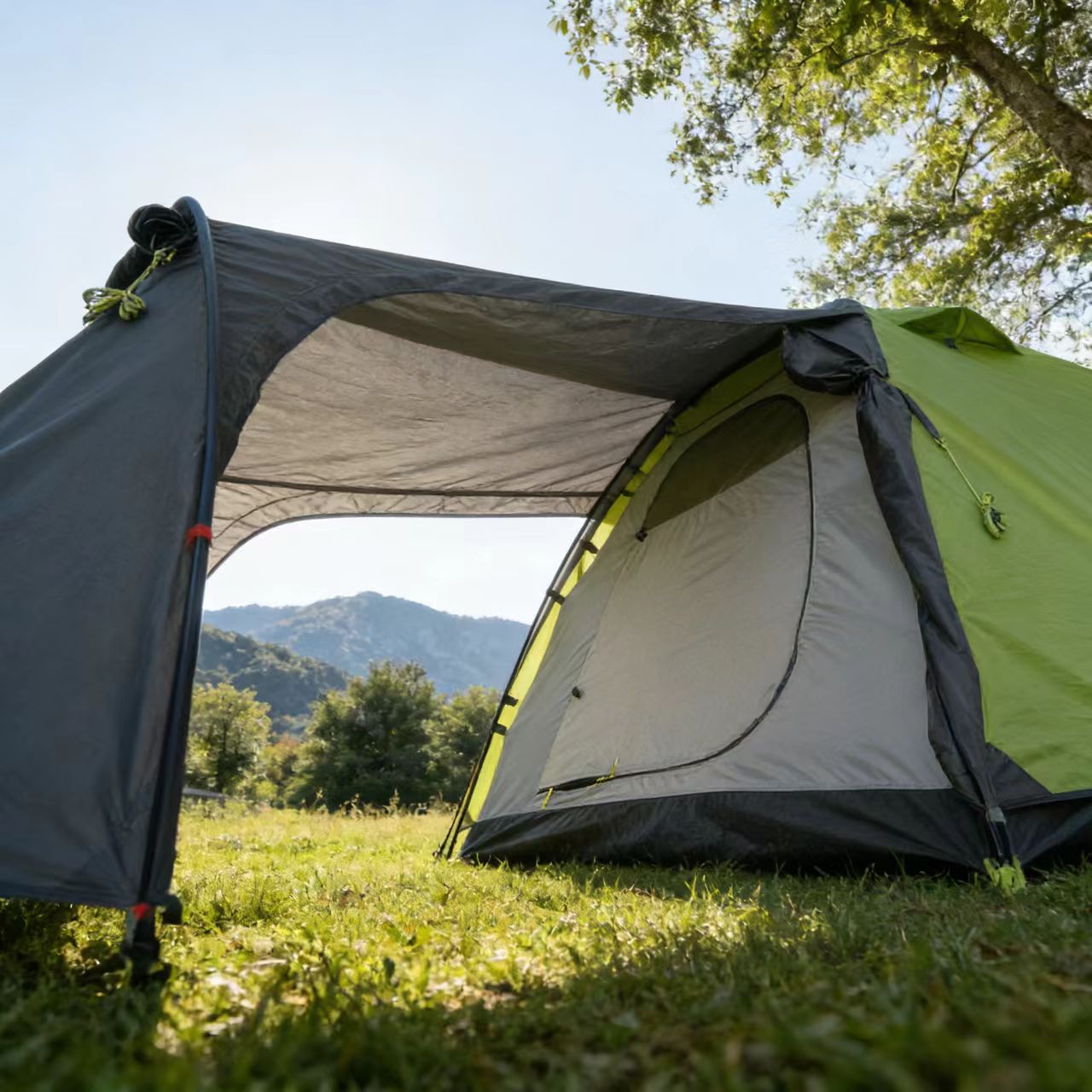 Backpack Road Travelling Hiking Camping Tent 3-4 Person Family Camping