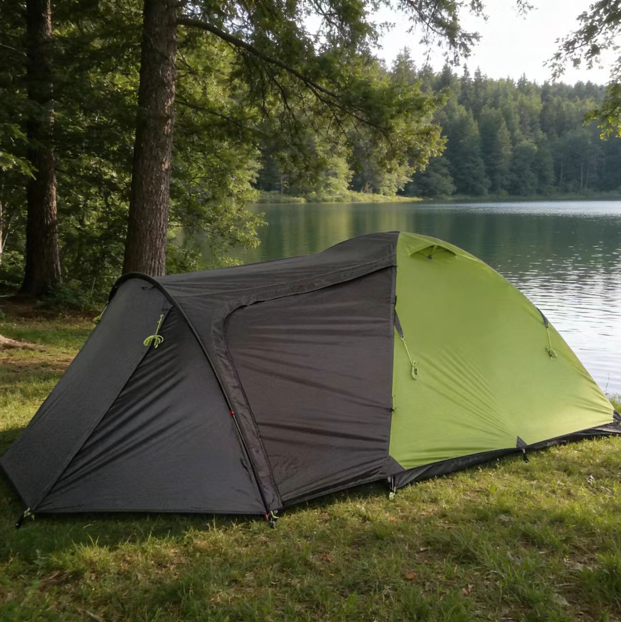 Backpack Road Travelling Hiking Camping Tent 3-4 Person Family Camping