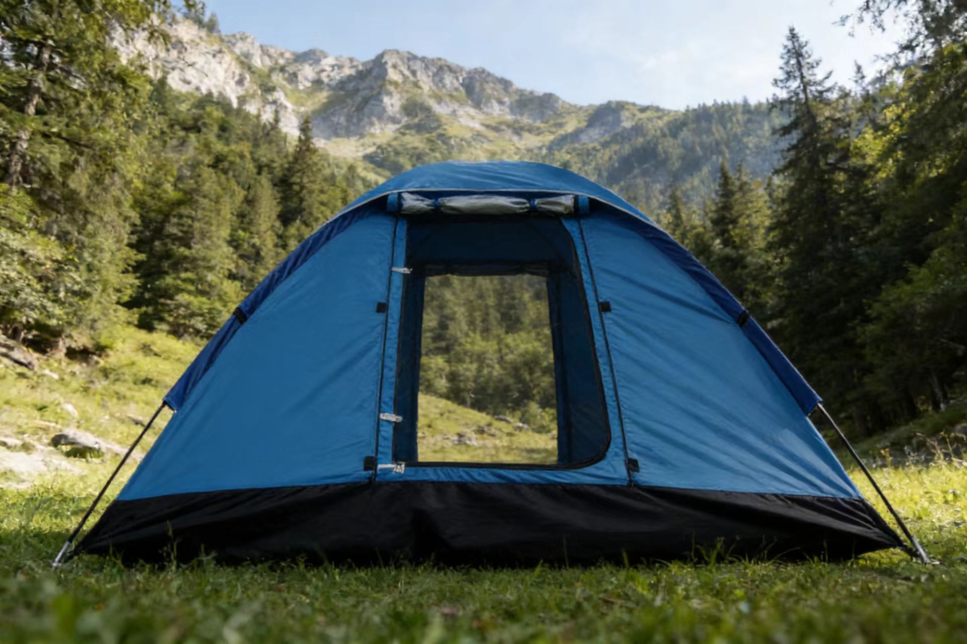 Wholesale Summer Outdoor Camping Dome Tent Single Layer Lightweight Tent