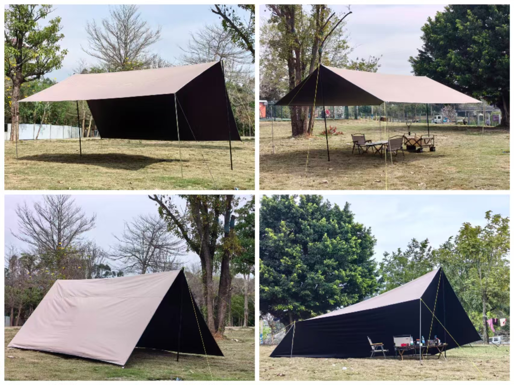 Multipurpose Portable Shelter Ultralight Outdoor Camping Sunshade