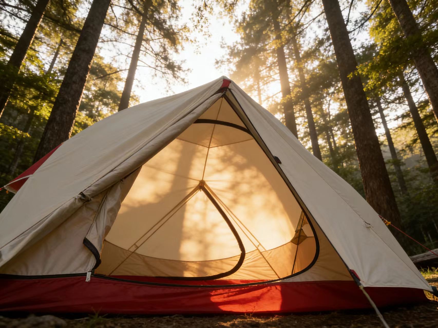 Family Dome Tent Lightweight 2-3 Person Four-Season Waterproof Backpack Tent Hiking Bike Travelling 