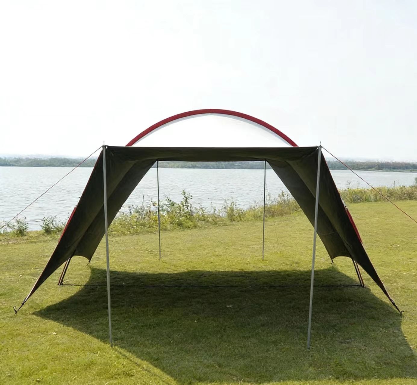 Big Size Sunshade Canopy Car Park Traveling Awning Family Outdoor Shelter UV Blocker 